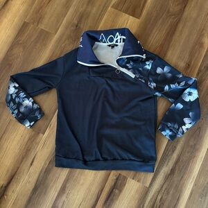 Acegolf Navy and White Sweatshirt
